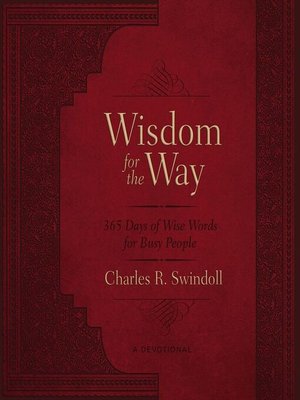 cover image of Wisdom for the Way